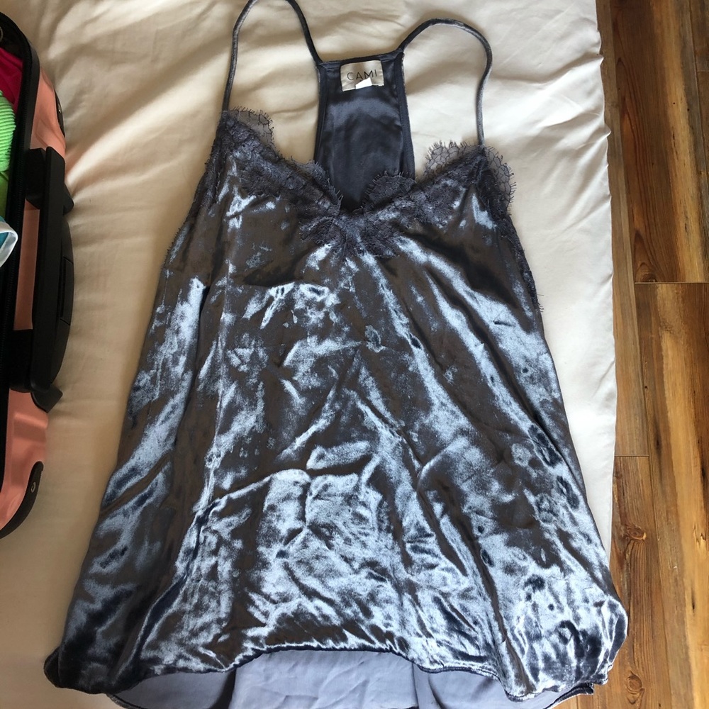 Velvet cami NYC tank